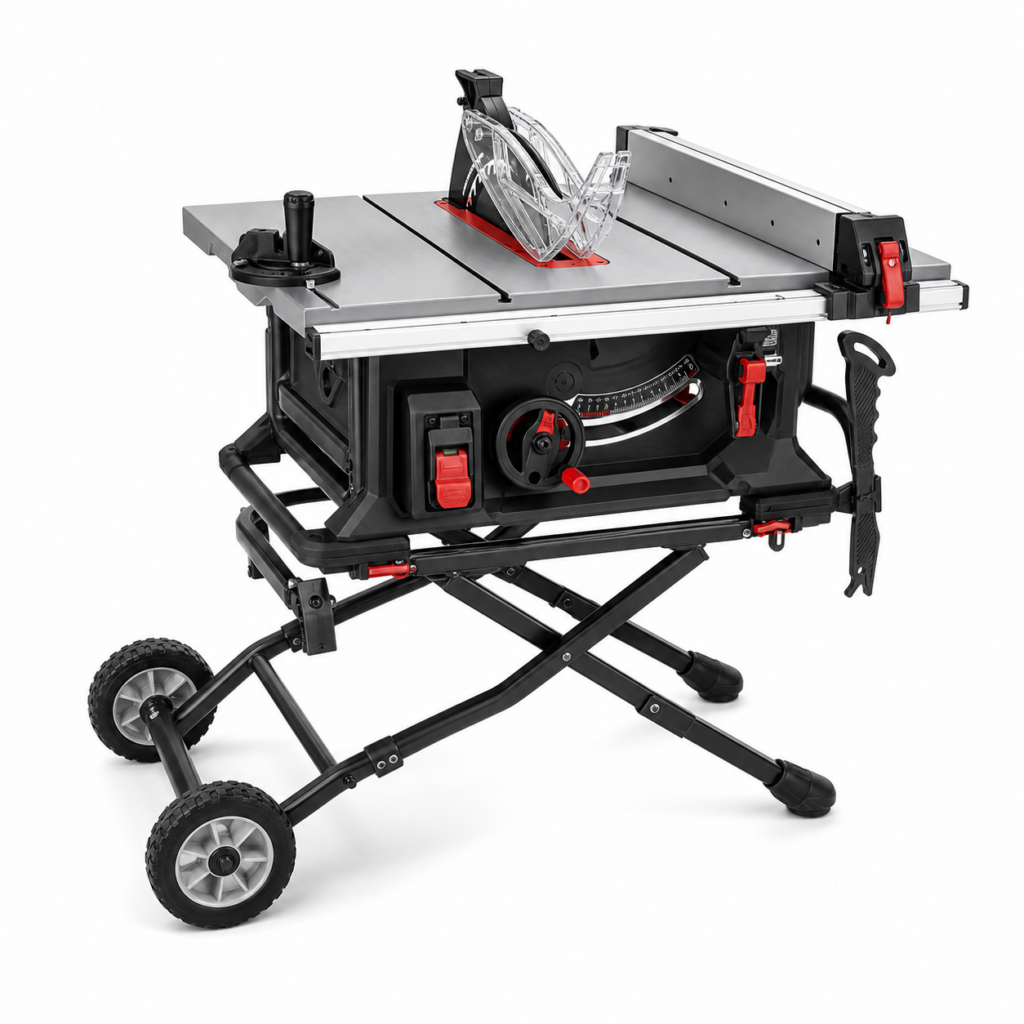 10 in Portable Jobsite Table Saw